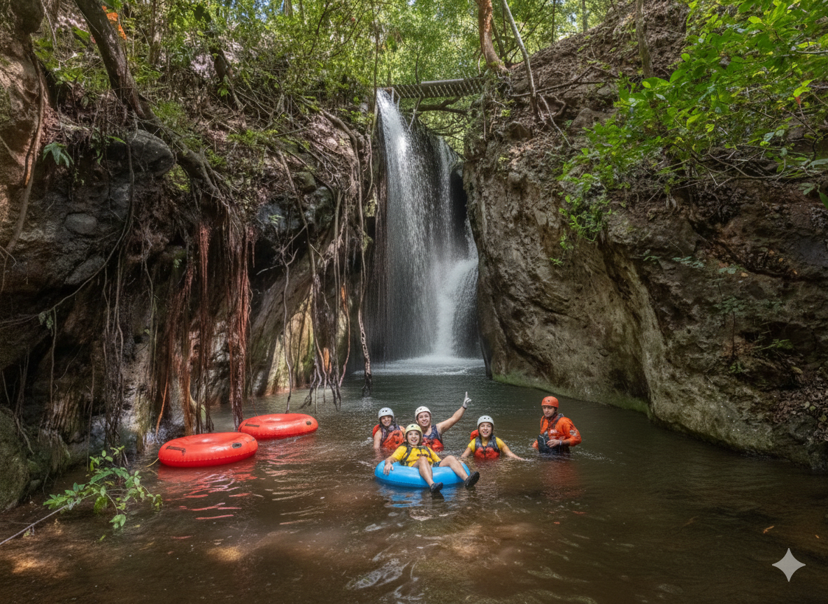 Hacienda Guachipelin Tubing and Canopy Tour